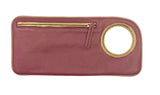 Hands-Free Bracelet Clutch - Medium - Berry With Copper ring