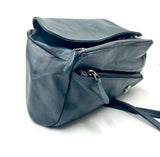 Josephine Crossbody Bag Blue shiny Metallic Denim