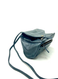 Josephine Crossbody Bag Blue shiny Metallic Denim