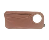 Hands Free Bracelet Clutch -Medium-antique rose body and Ring- marks  on edges